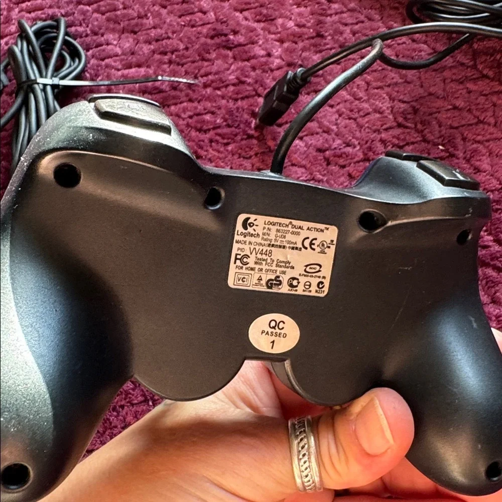 Microsoft Silver Game Controller